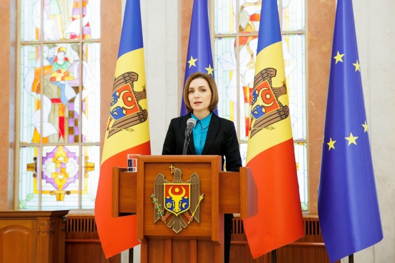 Declarațiile Președintei Maia Sandu despre situația securității din Republica Moldova (13 februarie 2023) - foto preluat de pe presedinte.md