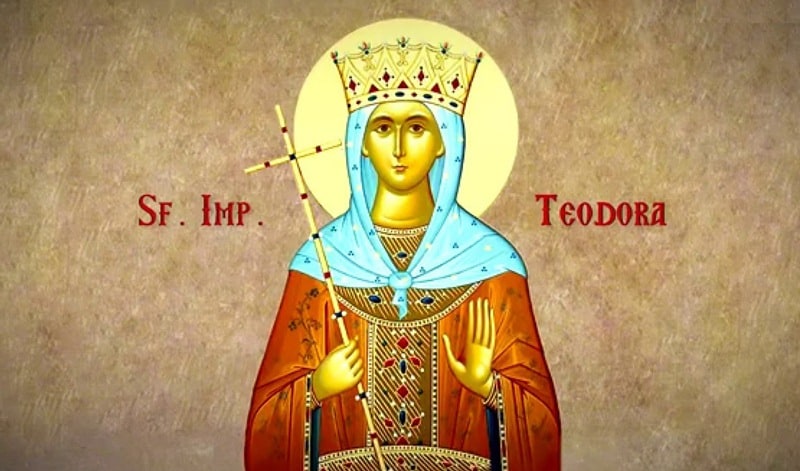Sf. Teodora împărăteasa (815 - 867) - foto preluat de pe botosani24.ro