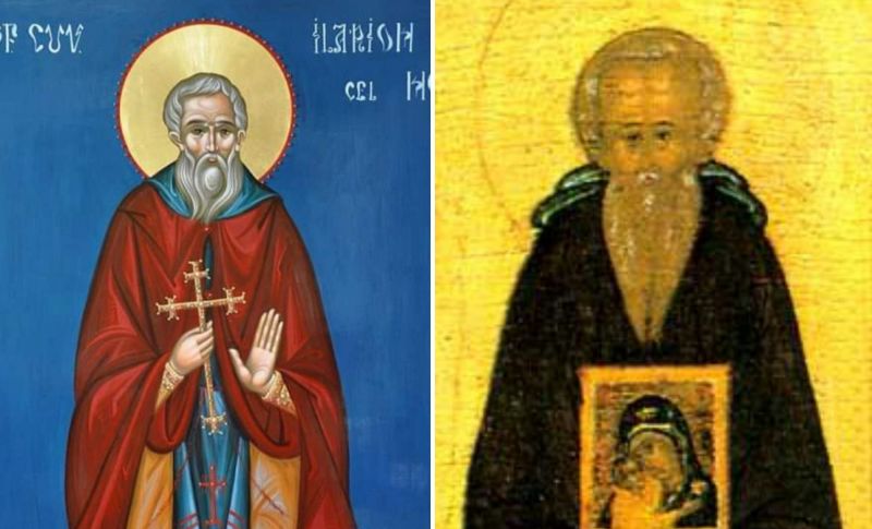 Sf. Cuv. Ilarion cel Nou, egumenul Pelechitului, și Ștefan, făcătorul de minuni