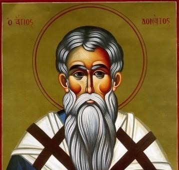 Sf. Ier. Donat, Episcopul Evriei (†387) - foto preluat de pe doxologia.ro