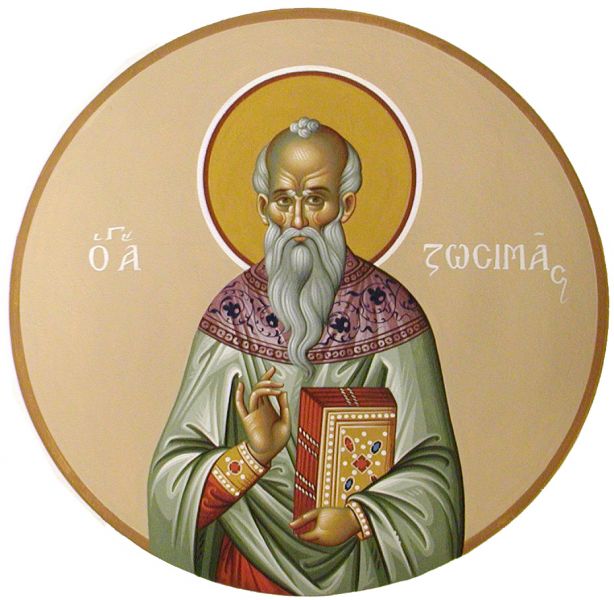 Sfântul Cuvios Zosima din Palestina (460 - 560) - foto preluat de pe doxologia.ro