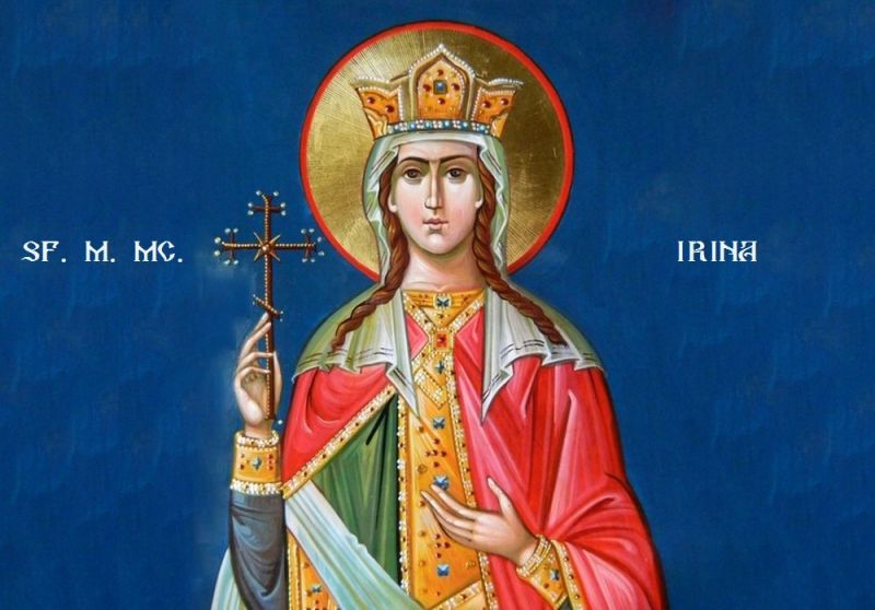 Sf. Mare Mc. Irina din Maghedon (Secolul al IV-lea) - foto preluat de pe ziarullumina.ro