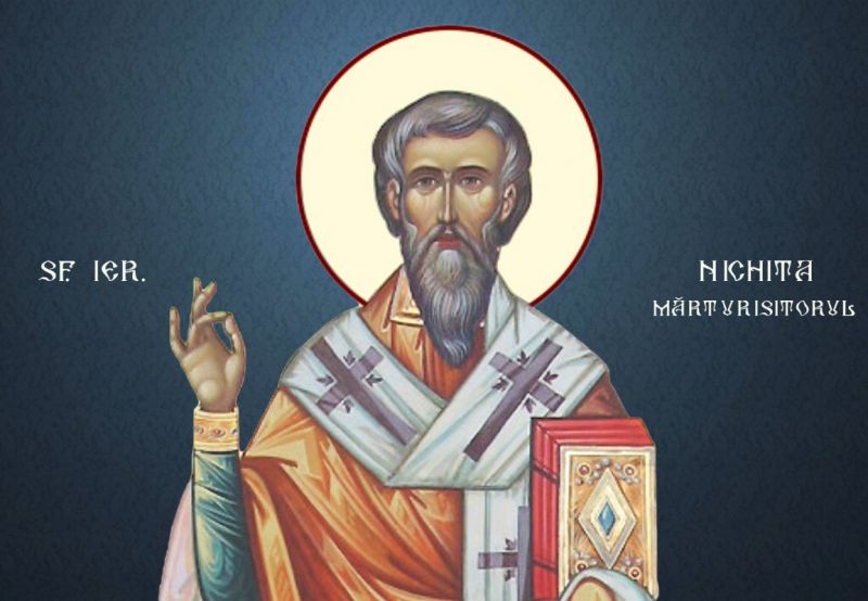 Sf. Ier. Nichita Mărturisitorul, Episcopul Calcedonului (Secolul al VIII-lea) - foto preluat de pe ziarullumina.ro