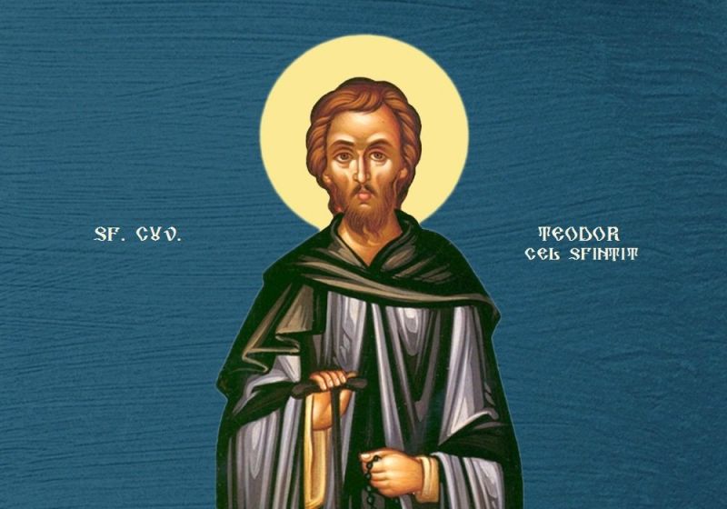 Sf. Cuv. Teodor cel Sfinţit (cca 310 - 368) - foto preluat de pe ziarullumina.ro