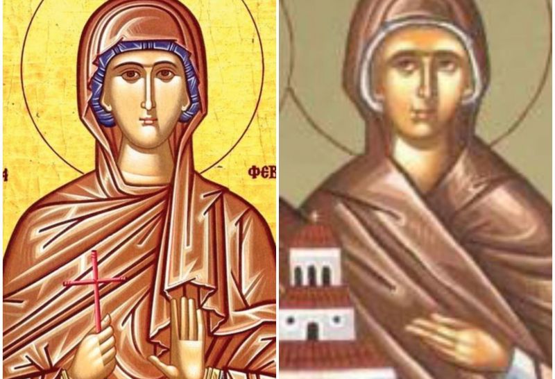 Sf. Cuv. Mc. Fevronia; Sf. Mc. Livia