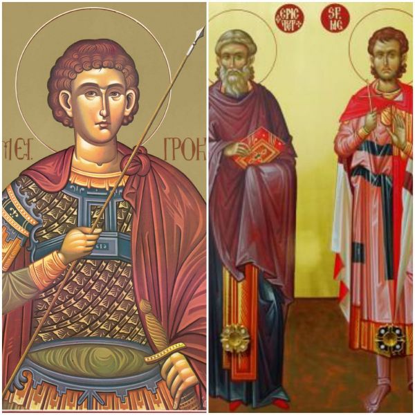 Sf. Mare Mc. Procopie (†303); Sf. Mc. Epictet preotul şi Astion monahul