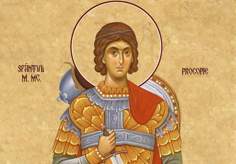 Sf. Mare Mc. Procopie († 303) - foto preluat de pe ziarullumina.ro