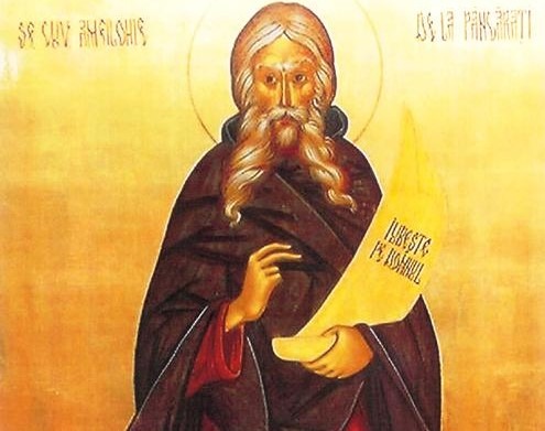 Sf. Cuv. Amfilohie de la Pângărați (1487 - 1570) - foto preluat de pe doxologia.ro
