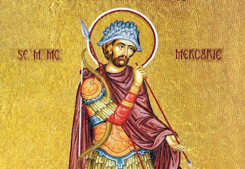 Sf. Mare Mc. Mercurie (224 – 250) - foto preluat de pe ziarullumina.ro