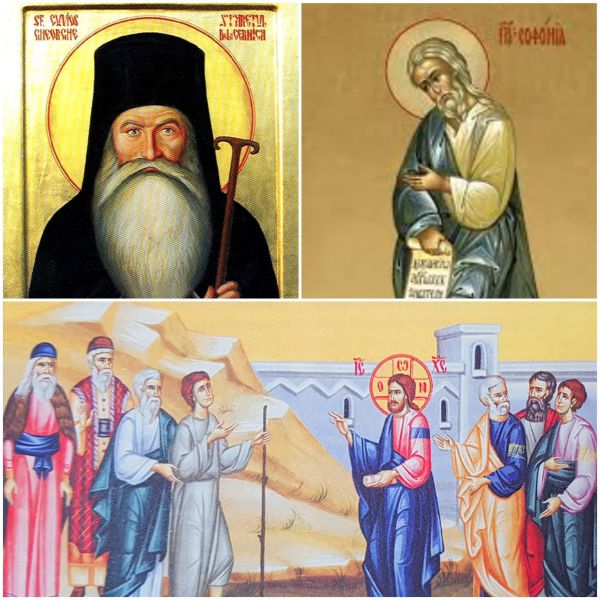 Sf. Cuv. Gheorghe de la Cernica și Căldărușani; Sf. Proroc Sofonie; Vindecarea orbului din Ierihon