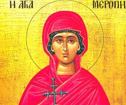 Sf. Mc. Miropi (Secolul al III-lea) - foto preluat de pe doxologia.ro