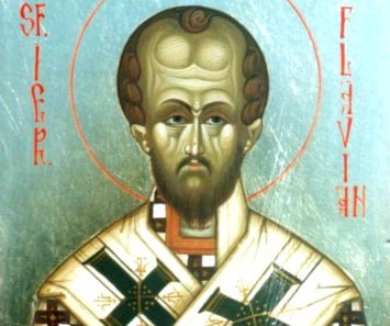 Sf. Ier. Flavian, arhiepiscopul Constantinopolului (†449) - foto preluat de pe doxologia.ro