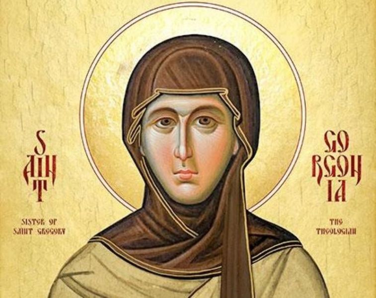 Sfânta Cuvioasă Gorgonia (Secolul al IV-lea)  - foto preluat de pe basilica.ro