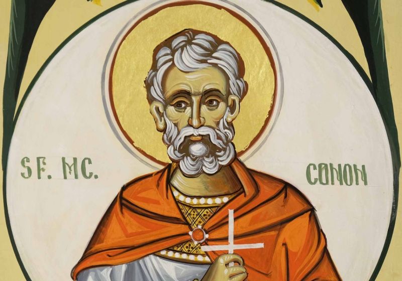 Sfântul Mucenic Conon grădinarul (†250) - foto preluat de pe ziarullumina.ro