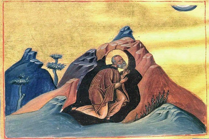 Sfântul Cuvios Pavel cel Simplu (Secolul al IV-lea) - foto preluat de pe doxologia.ro