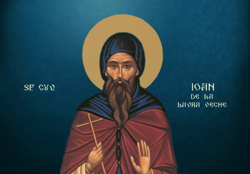 Sf. Cuv. Ioan de la Lavra Veche - foto preluat de pe ziarullumina.ro
