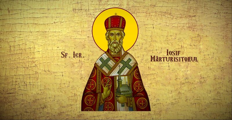 Sfântul Ierarh Iosif Mărturisitorul din Maramureș (†1711) - foto preluat de pe doxologia.ro