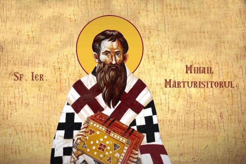 Sf. Ier. Mihail Mărturisitorul, episcopul Sinadei (Secolul al IX-lea) - foto preluat de pe ziarullumina.ro