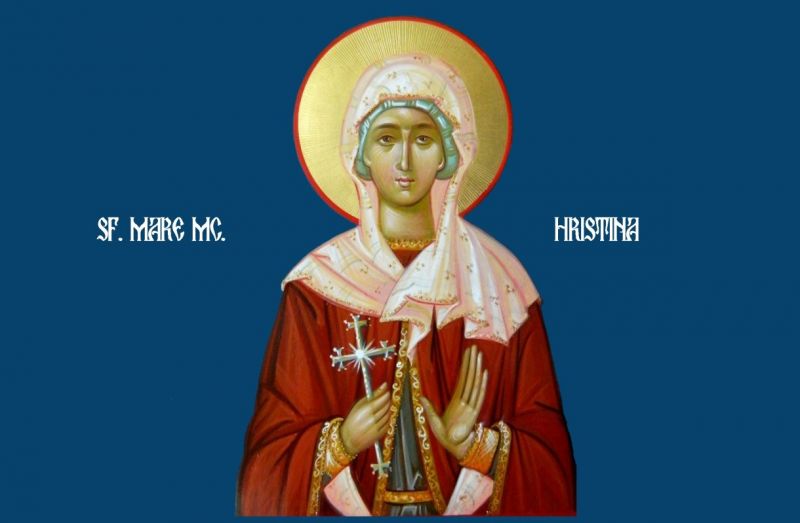 Sf. Mare Mc. Hristina (sec. II - III) - foto preluat de pe ziarullumina.ro