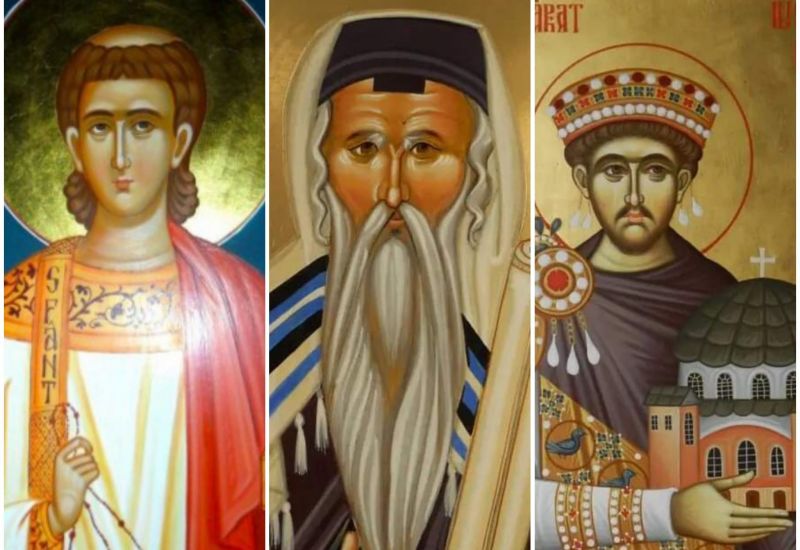 Aducerea moaștelor Sf. întâi Mc. și Arhid. Ștefan; Dreptul Gamaliel; Binecredinciosul Împărat Iustinian cel Mare