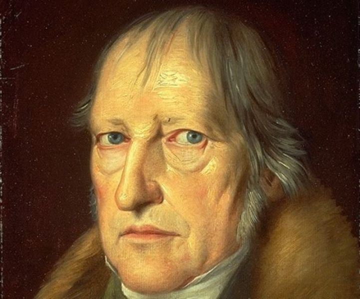 Georg Wilhelm Friedrich Hegel (1770 - 1831) Portret de Jakob Schlesinger, 1831, anul morții lui Hegel - foto preluat de pe ro.wikipedia.org