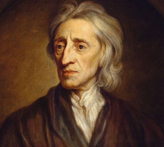 John Locke (1632 - 1704) a fost un filosof și om politic englez din secolul al XVII-lea, preocupat mai ales de societate și epistemologie - portret din 1697 - foto preluat de pe en.wikipedia.org