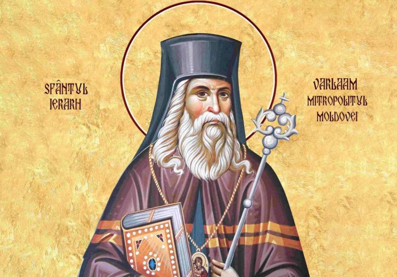 Sfântul Ierarh Varlaam, Mitropolitul Moldovei (1585 – 1657) - foto preluat de pe ziarullumina.ro