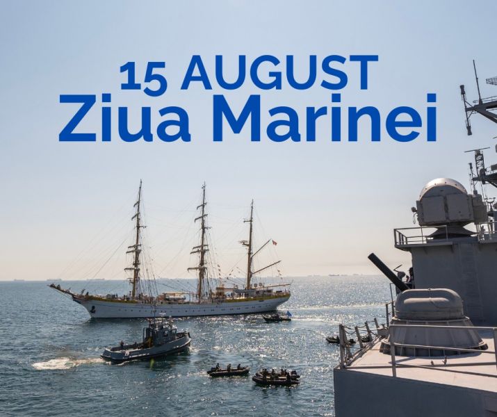 15 August -  Ziua Marinei Române şi a Forţelor Navale - foto preluat de pe www.facebook.com/mapn.ro