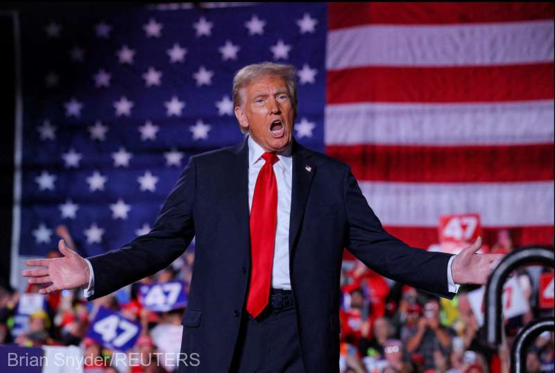 Alegeri SUA 2024 - Donald Trump a fost ales preşedinte al Statelor Unite (6 noiembrie 2024) - foto preluat de pe www.agerpres.ro
