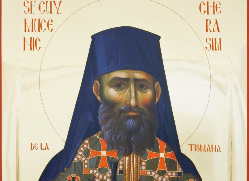 Sfântul Cuvios Mucenic Gherasim de la Tismana (1912 - 1951) - foto preluat de pe www.facebook.com/basilica.ro