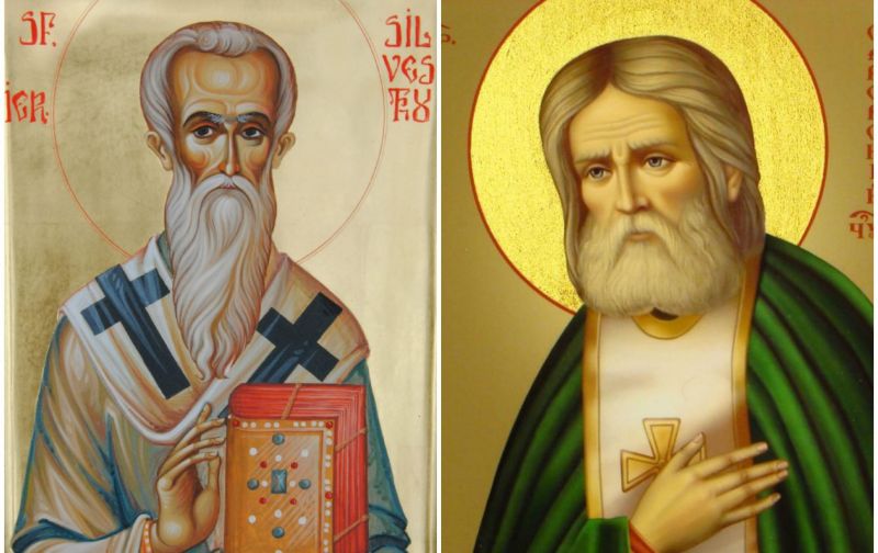 Sf. Ier. Silvestru, episcopul Romei; Sf. Cuv. Serafim de Sarov