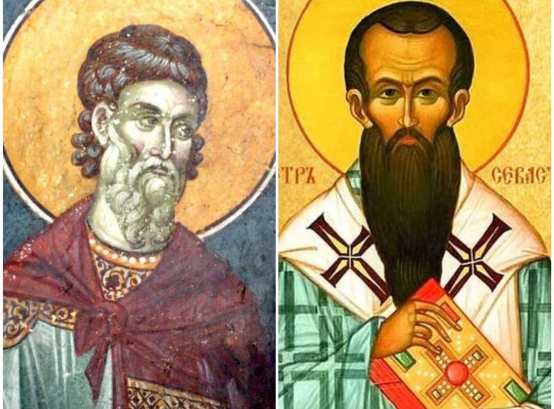 Sf. Mc. Polieuct; Sf. Ier. Petru, episcopul Sevastiei