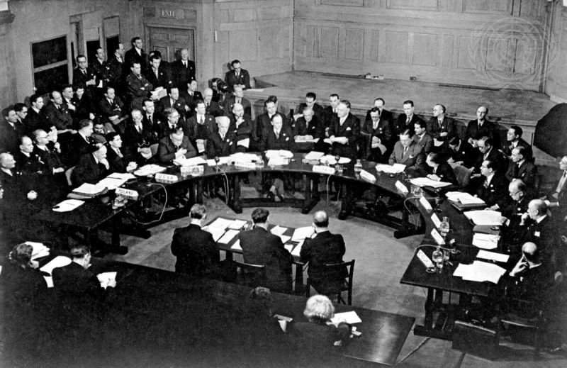 Prima sesiune a Consiliului de Securitate al Natiunilor Unite (17 ianuarie 1946) - foto preluat de pe media.un.org