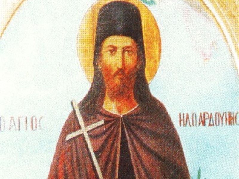 Sfântul nou Mucenic Ilie Ardunul († 1686) - foto preluat de pe sfintisiicoane.wordpress.com