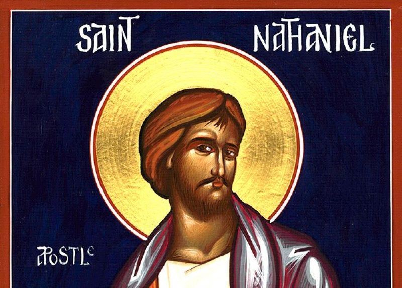 Sfântul Apostol Natanael (Secolul I d.Hr.) - foto preluat de pe doxologia.ro
