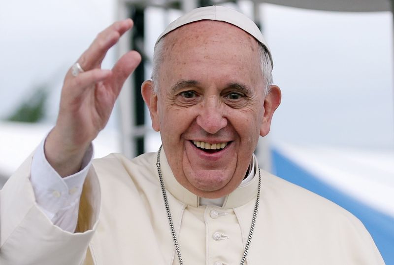 Papa Francisc în 2014 - foto preluat de pe ro.wikipedia.org
