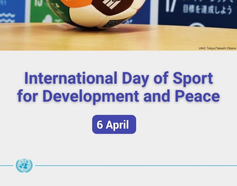 6 aprilie - Ziua internațională a sportului pentru dezvoltare și pace (ONU) - foto preluat de pe www.facebook.com