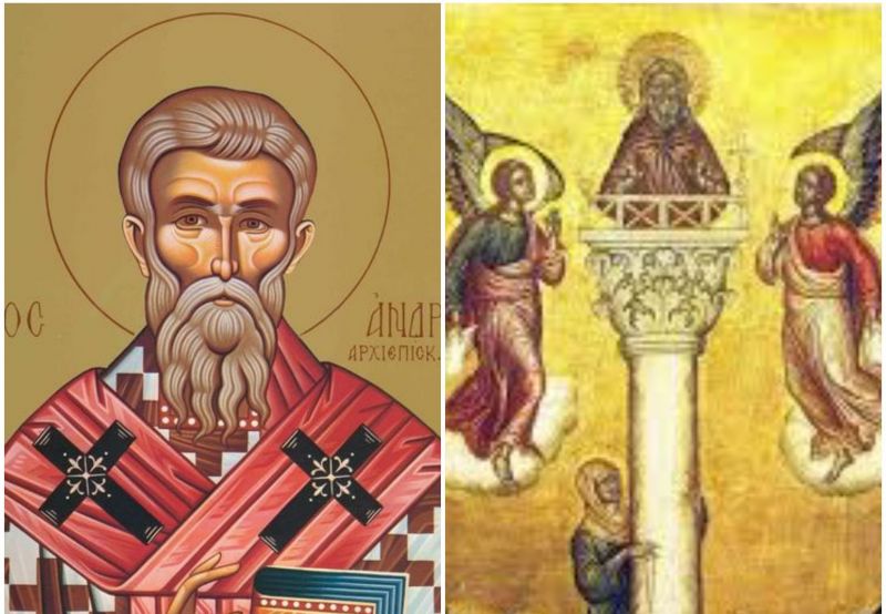 Sf. Ier. Andrei, arhiepiscopul Cretei; Sf. Cuv. Marta