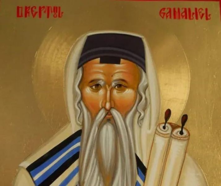 Dreptul Gamaliel († 52 d.Hr.) - foto preluat de pe www.facebook.com/basilica.ro